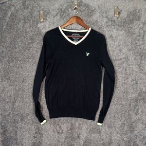 American Eagle Outfitters Mens Sweater V Neck Prep Fit 2013 Y2k Inspired Small